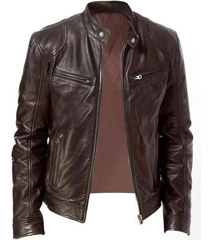 Amazon.co.jp: 革ジャン A-1タイプ コサックジャケット レザー